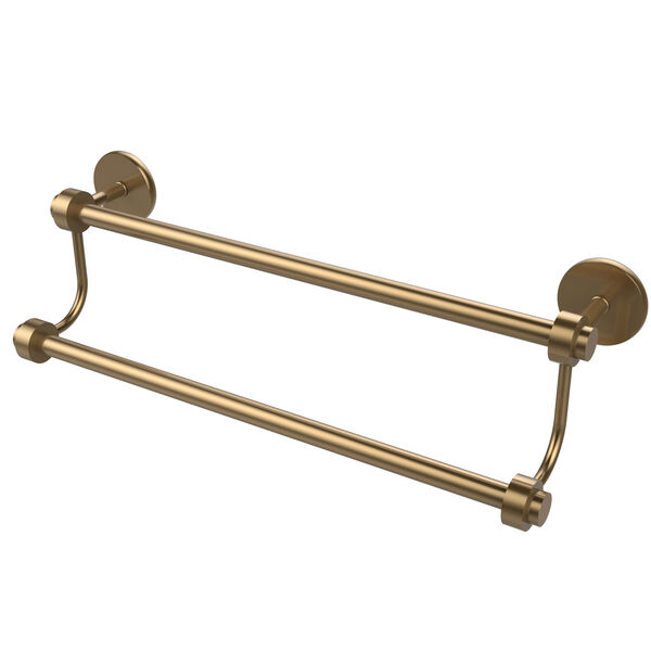 24 Inch Double Towel Bar, Brushed Bronze, image 1