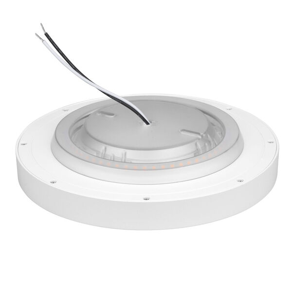 Smart White LED Flush Mount, image 3