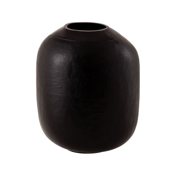 Chonker Black 12-Inch Vase, image 2