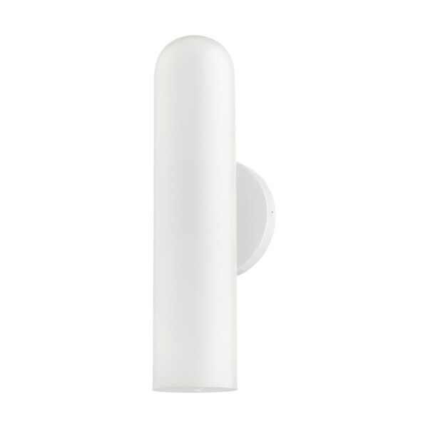 Ardmore Shiny White One-Light ADA Wall Sconce, image 2