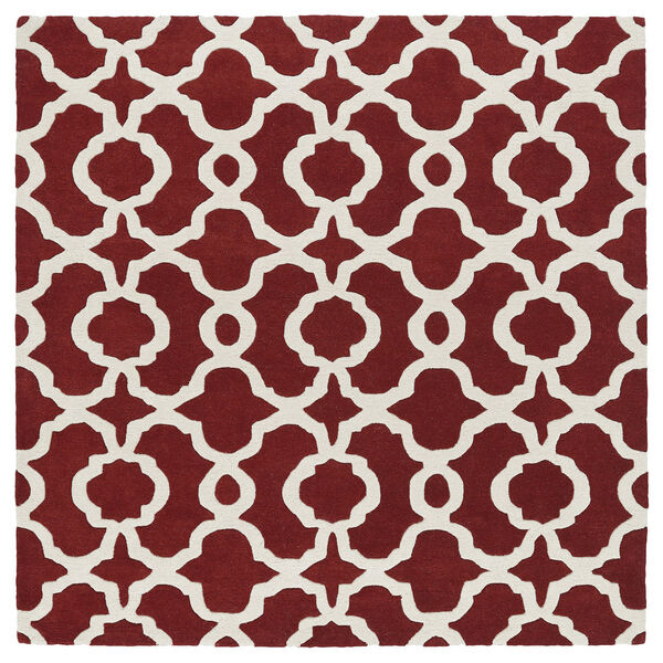Revolution Red Hand Tufted 5Ft. 9In Round Rug, image 6