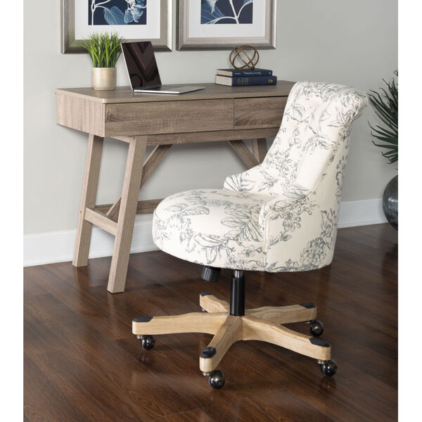 Parker Floral Print Office Chair, image 1