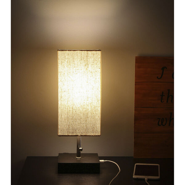 Grace Black LED Table Lamp, image 5