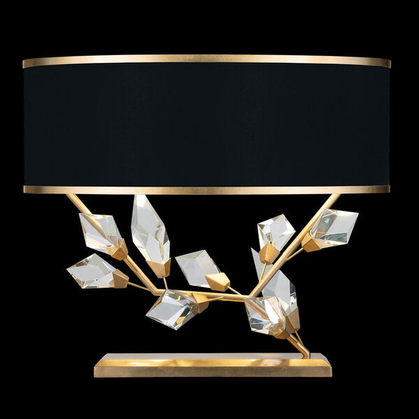 Foret Gold Black Two-Light Table Lamp, image 1