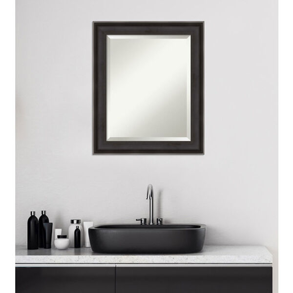 Allure Charcoal 20-Inch Bathroom Wall Mirror, image 5