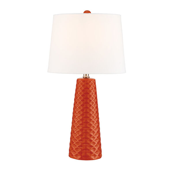 Muriel Orange Two-Light Table Lamp, Set of Two, image 4