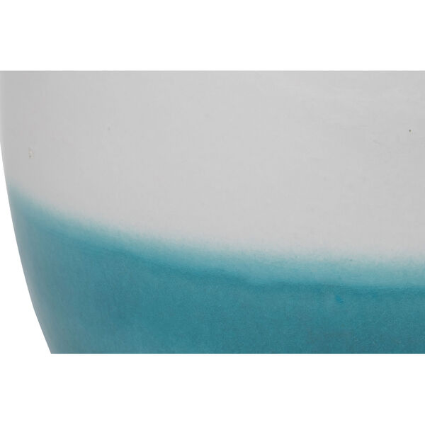 Provenance Signature Provenance Bud Accent Table in Mist Top, Turquoise Base, image 3