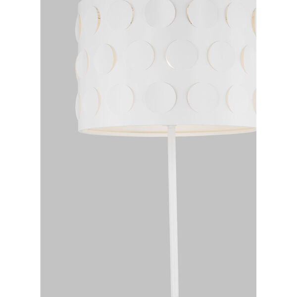Dottie Matte White LED Floor Lamp, image 4
