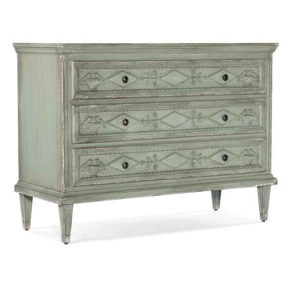 Charleston Verdigris Green Accent Chest with Drawers, image 1