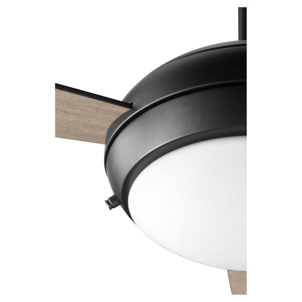 Expo Matte Black 52-Inch Two-Light LED Ceiling Fan, image 3