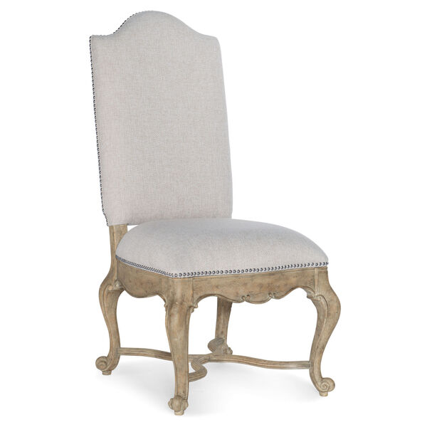 Castella Brown Uph Side Chair, image 1