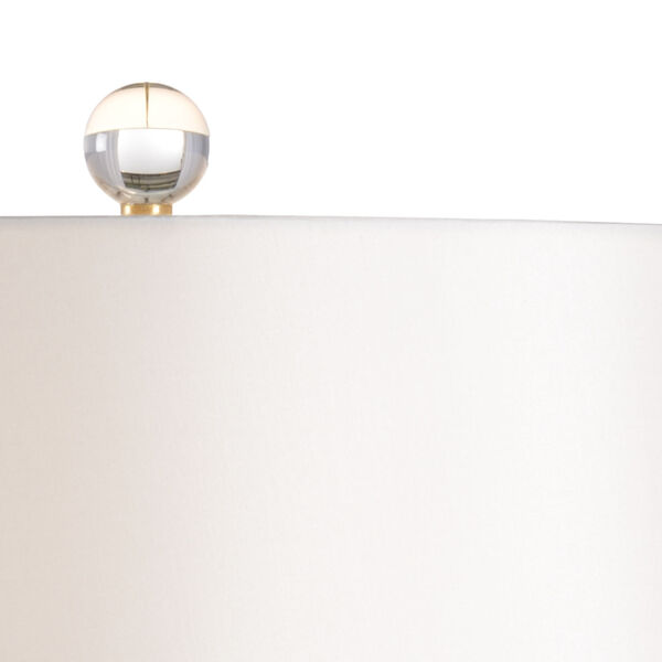 Shayla Copas Coral Glaze and Metallic Gold One-Light Table Lamp, image 3