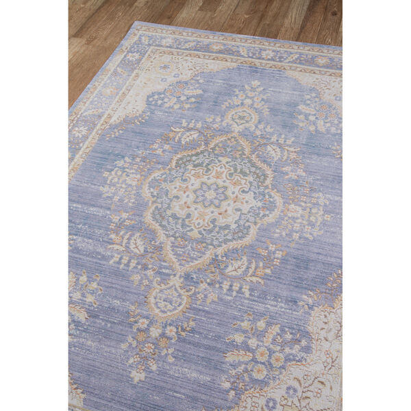 Isabella Periwinkle Rectangular: 7 Ft. 10 In. x 10 Ft. 6 In. Rug, image 2