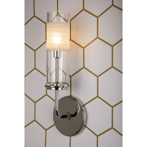 Wentworth Polished Nickel One-Light Wall Sconce, image 6