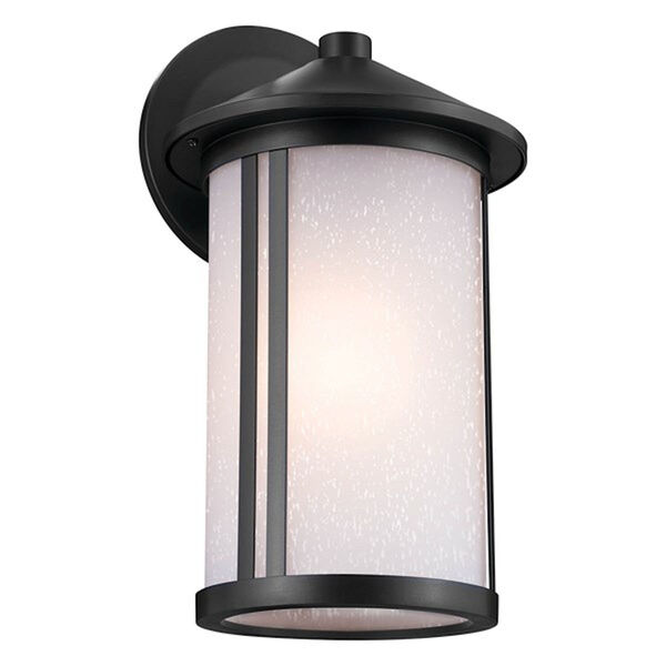 Lombard Black One-Light Outdoor Large Wall Sconce, image 1