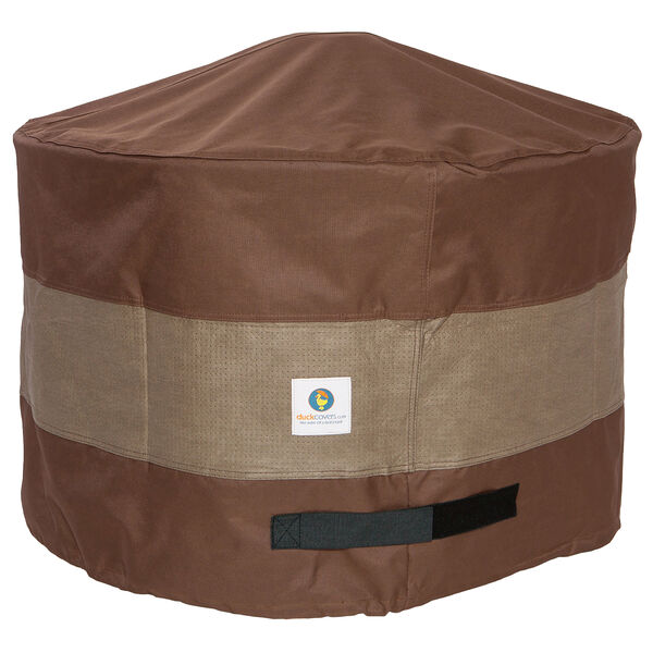 Ultimate Mocha Cappuccino 36 In. Round Fire Pit Cover, image 1