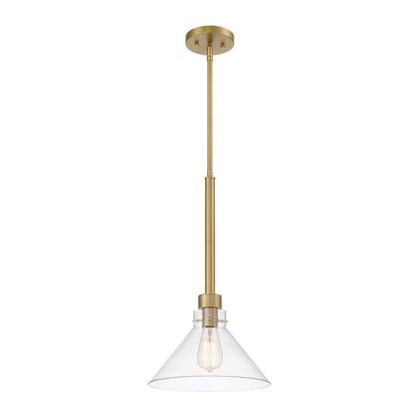 Willow Creek Brushed Gold One-Light Pendant, image 6