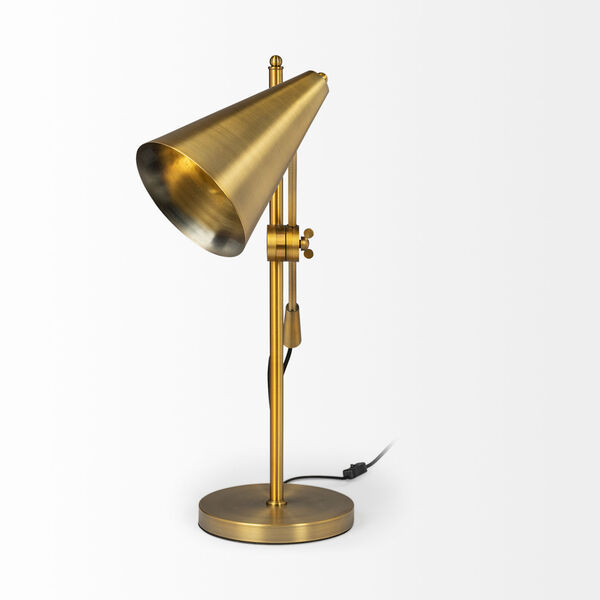 Fragon I Gold One-Light Adjustable Table Lamp, image 5