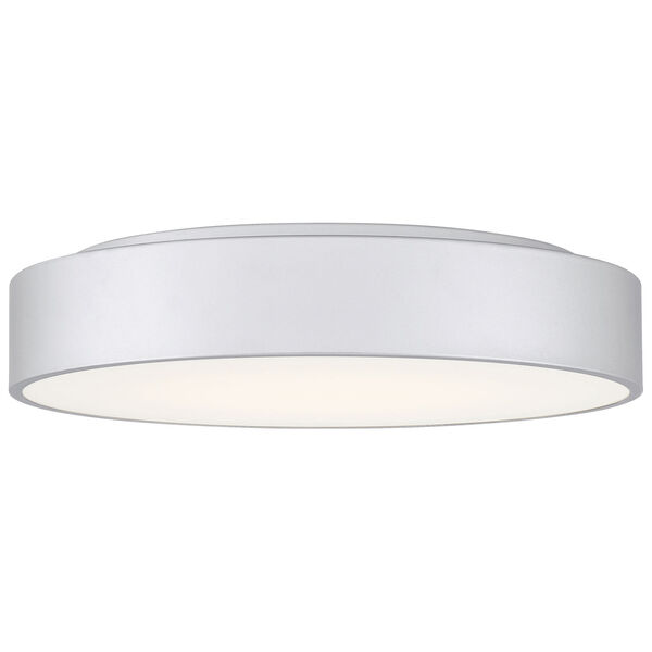 Como Silver Outdoor Intergrated LED Flush Mount, image 3