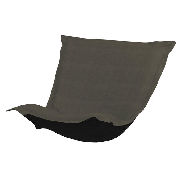 Sterling Charcoal Puff Chair Cushion, image 1