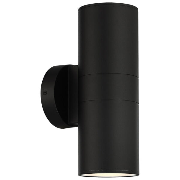 Matira Black Two-Light LED  Outdoor Wall Mount, image 1