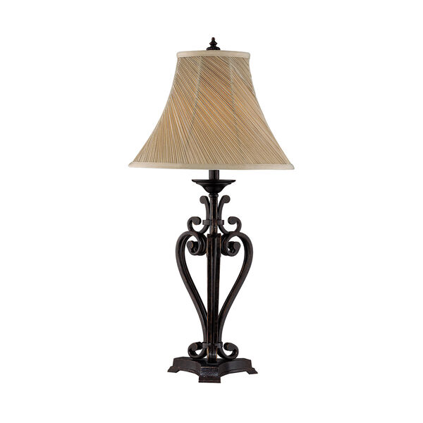 Angers Dark Bronze One-Light Table Lamp, image 1
