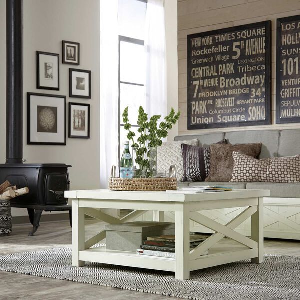 Bay Lodge Off-White Coffee Table, image 3