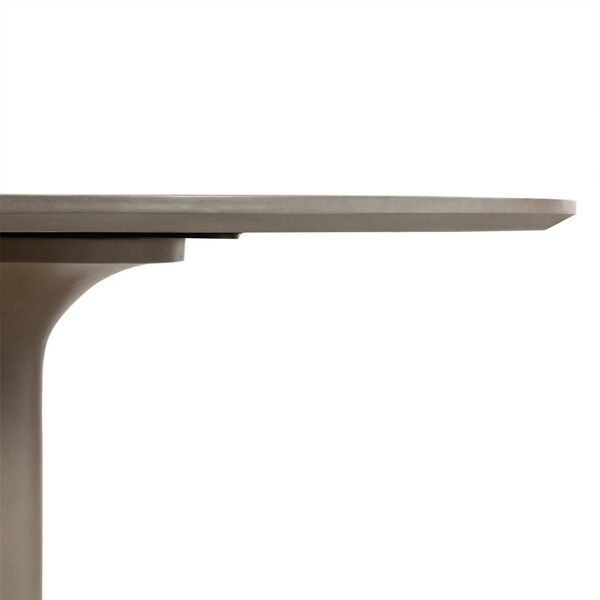 Pippa Medium Gray Concrete Dining Table, image 4