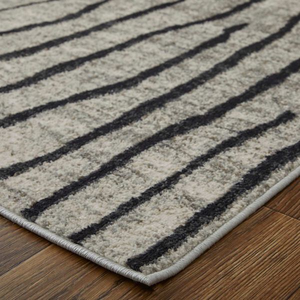 Kano Gray Black Taupe Rectangular 2 Ft. 2 In. x 3 Ft. Area Rug, image 5
