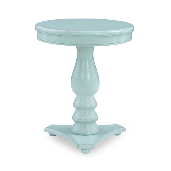 Lucy Teal Blue Side Table, image 2