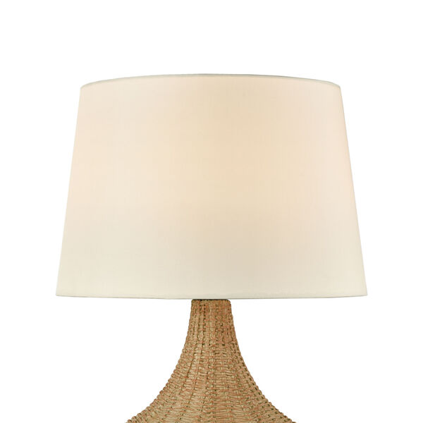 Rafiq Natural Rattan One-Light Outdoor Table Lamp, image 3