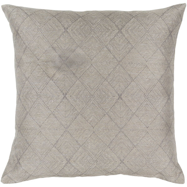 Messina Champagne 22-Inch Pillow With Polyester Fill, image 1