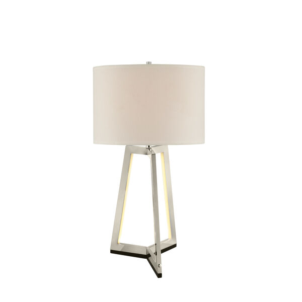 Pax Brushed Nickel LED Table Lamp, image 1