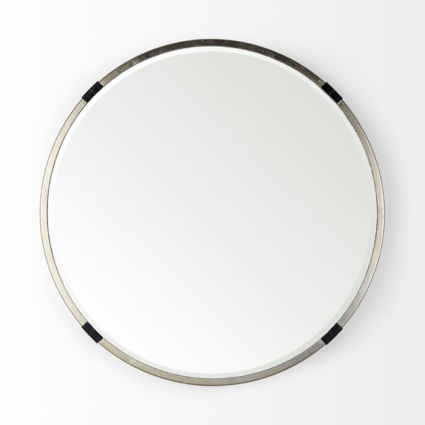 Melissa Gold 24-Inch x 24-Inch Small Round Wall Mirror, image 2
