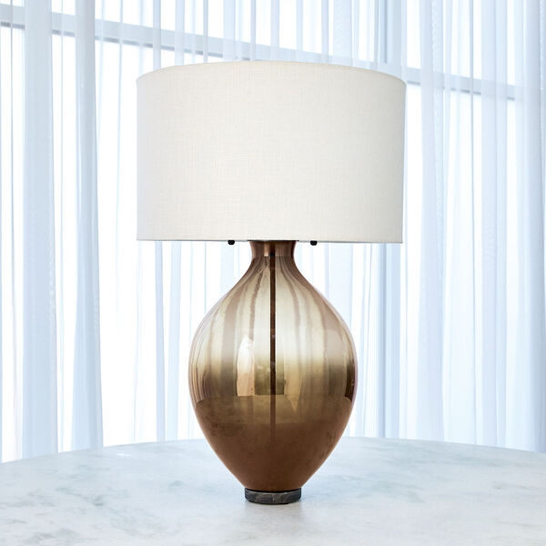 Amphora Topaz Two-Light Glass Table Lamp, image 5