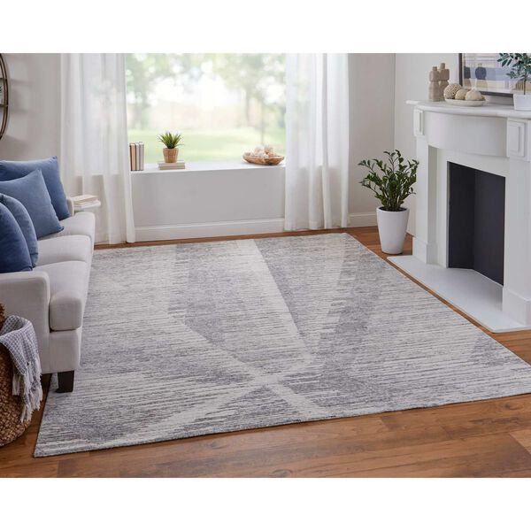 Brighton Ivory Taupe Silver Rectangular 3 Ft. x 5 Ft. Area Rug, image 4