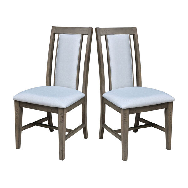 Farmhouse Prevail Brindle Upholstered Chair, Set of 2, image 6