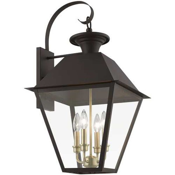Wentworth Four-Light Outdoor Extra Large Wall Lantern, image 6