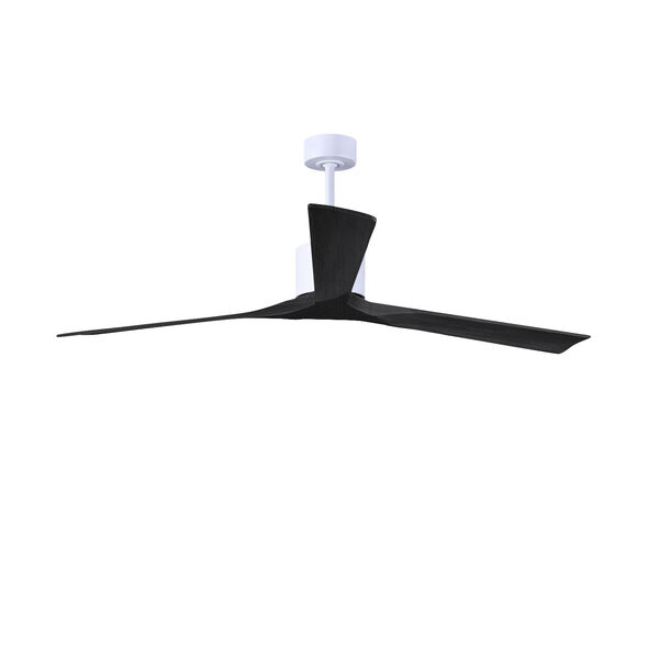 Nan XL Matte White 72-Inch Ceiling Fan with Matte Black Blades, image 2