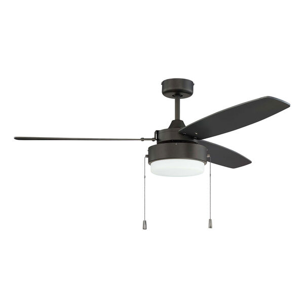 Intrepid Espresso Two-Light Led 52-Inch Ceiling Fan, image 1