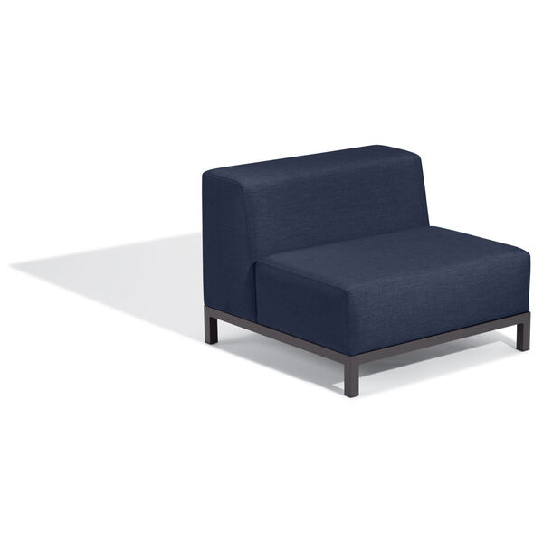 Koral Carbon and Spectrum Indigo Modular Side Chair Seat, image 1