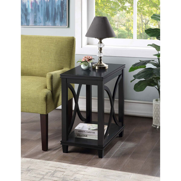 Florence Black 25-Inch Chairside Table, image 3