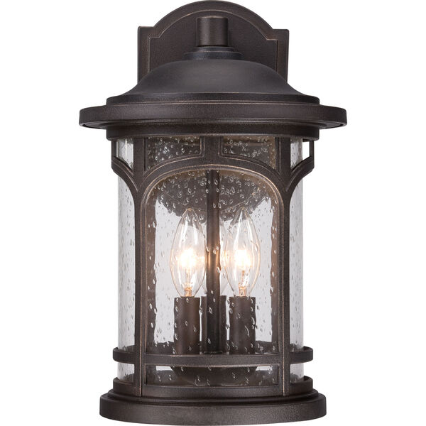 Marblehead Palladian Bronze 14.5-Inch Height Three-Light Outdoor Wall Mounted, image 4