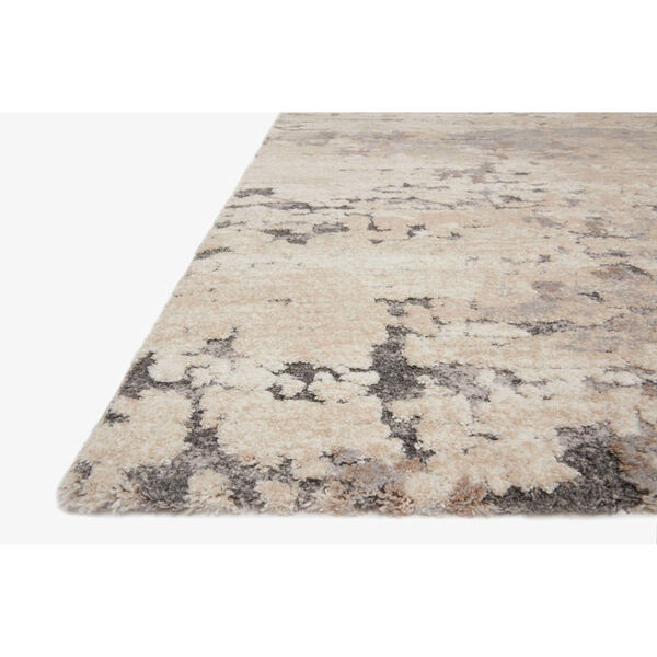 Theory Taupe and Gray Runner: 2 Ft. 7 In. x 10 Ft. 10 In., image 2
