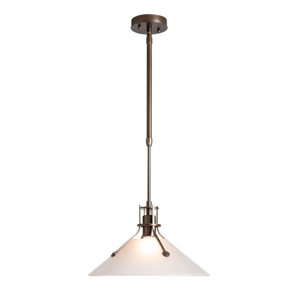 Henry Coastal Burnished Steel One-Light Outdoor Pendant with Clear Glass, image 3