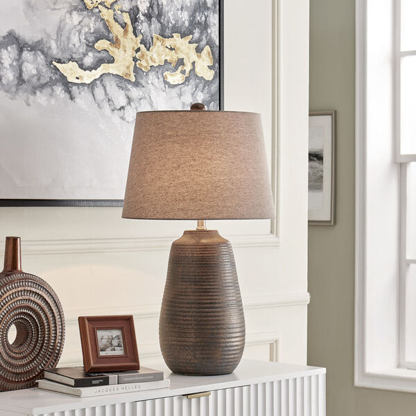 Paley Metallic Bronze One-Light Table Lamp, image 3