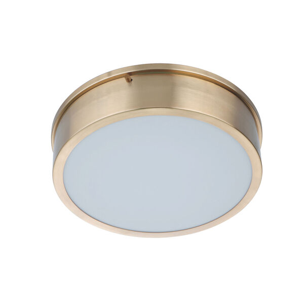 Fenn Satin Brass 13-Inch LED Flushmount, image 2
