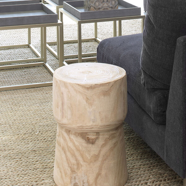 Yucca Natural Wood Side Table, image 3