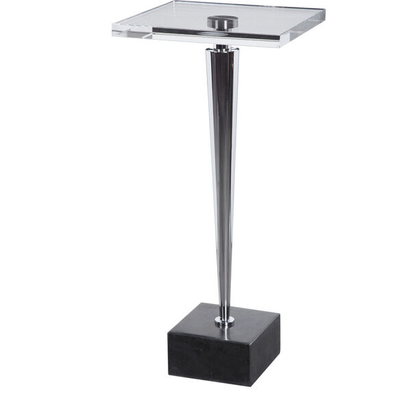 Campeiro Polished Nickel End Table, image 2