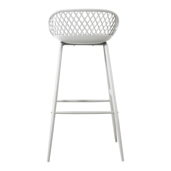 Piazza White Bar Stool - Set of Two, image 5